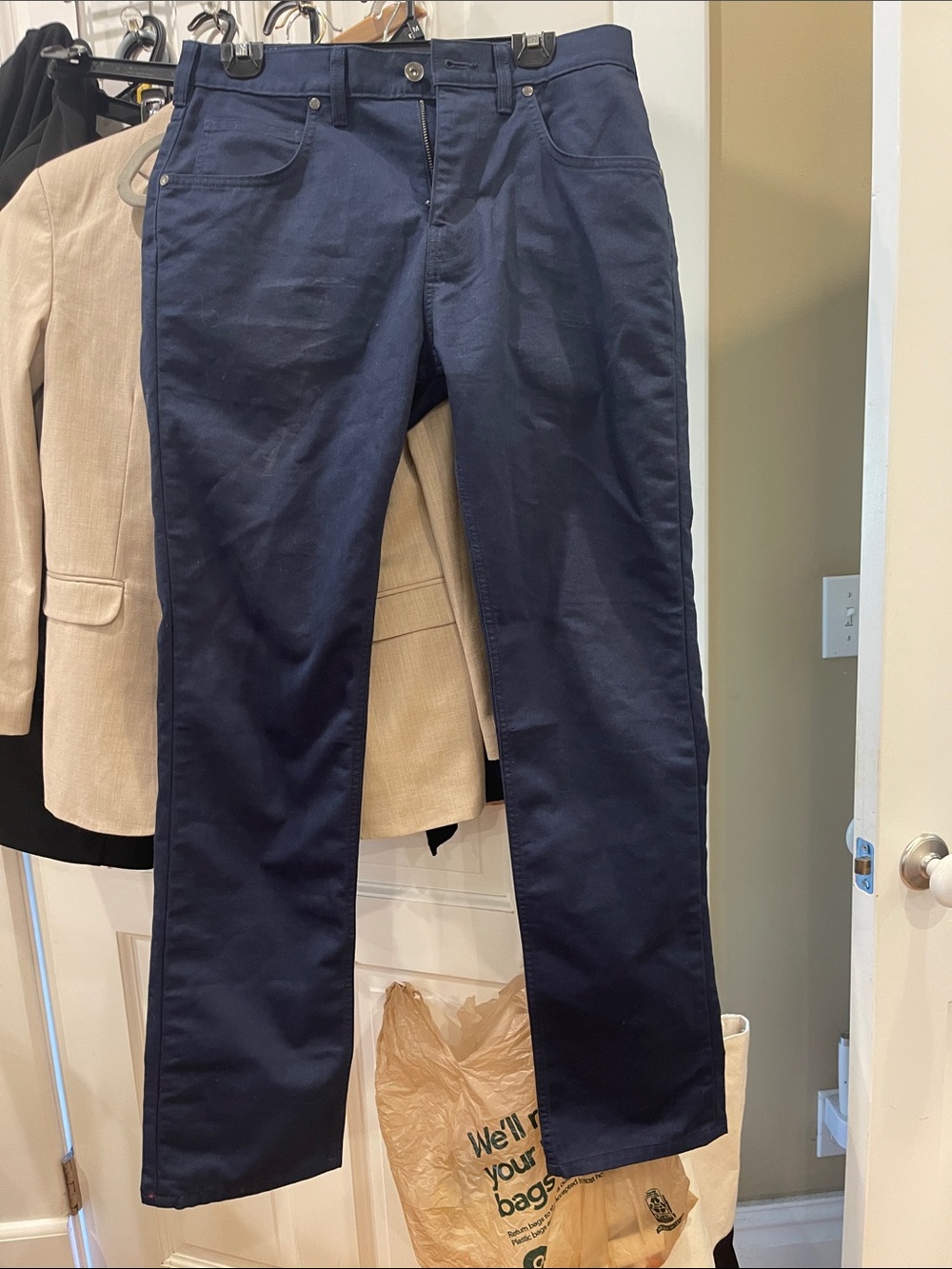 Men’s Patagonia Navy Straight-Leg Pants